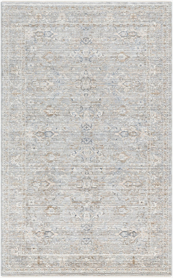 Livabliss Presidential Machine Woven Polyester Area Rug with Fringe for Entryway or Bedroom PDT2330-233