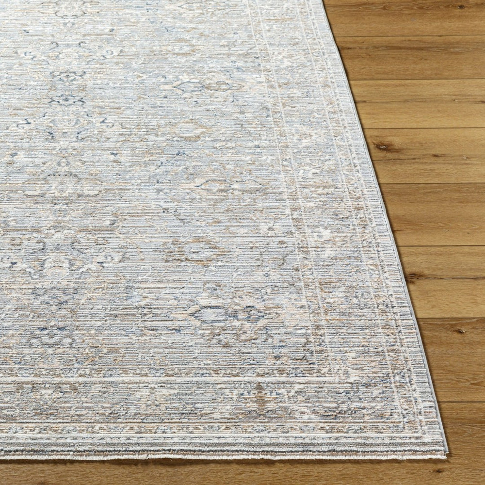 Livabliss Presidential Machine Woven Polyester Area Rug with Fringe for Entryway or Bedroom PDT2330-233