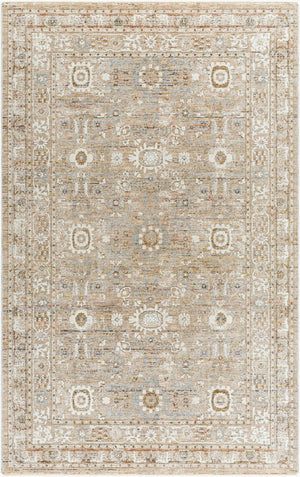 Livabliss Presidential Fringe Accent Rug Machine Woven Polyester Traditional Entryway Mat PDT2334-233