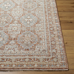 Livabliss Presidential Traditional Fringe Area Rug Turkey Woven Polyester Pile Living Room PDT2336-9131