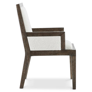 Bernhardt Bernhardt Outline Arm Chair — Wire-Brushed Oak Frame, Cassel Finish, Performance Fabric Comfort 360546