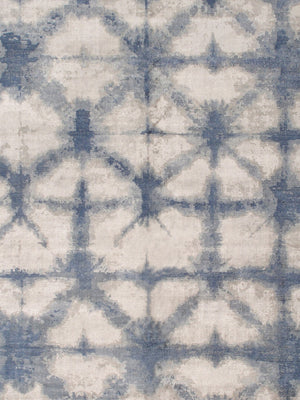 Pasargad Home Shibori Collection Hand-loomed Bamboo Silk & Wool Area Rug For Cozy Spaces   Pel-12 10x14