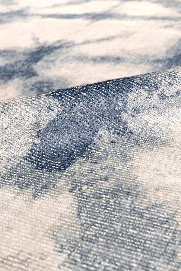 Pasargad Home Shibori Collection Hand-loomed Bamboo Silk & Wool Area Rug For Cozy Spaces   Pel-12 10x14