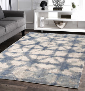 Pasargad Home Shibori Collection Hand-loomed Bamboo Silk & Wool Area Rug For Cozy Spaces   Pel-12 10x14