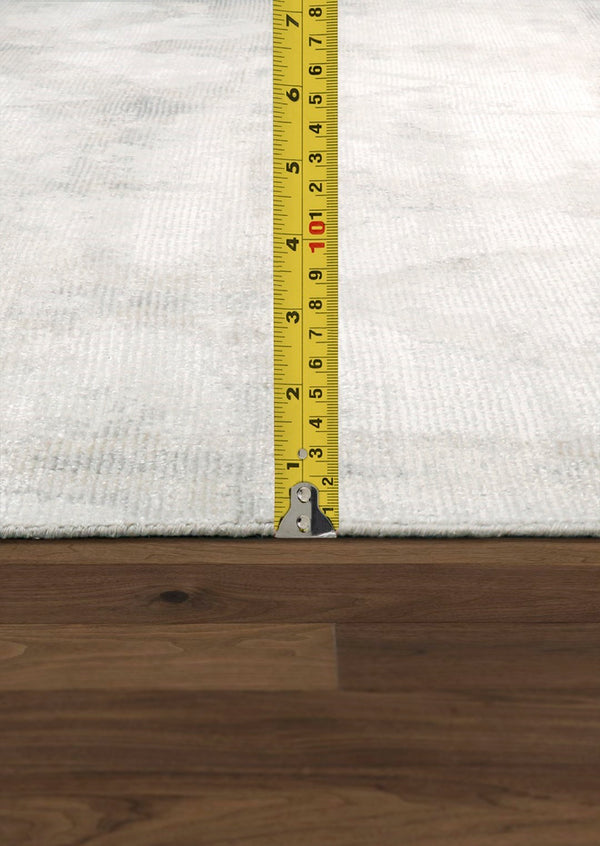 Pasargad Home Shibori Collection Hand-loomed Bamboo Silk & Wool Area Rug For Cozy Spaces   Pel-14 9x12