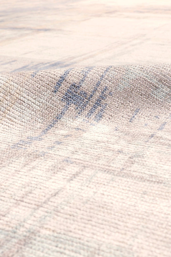 Pasargad Hand-loomed Area Rug - Soft Bamboo Silk & Wool, Perfect For Playrooms And Bedrooms   Pel-17 10x14