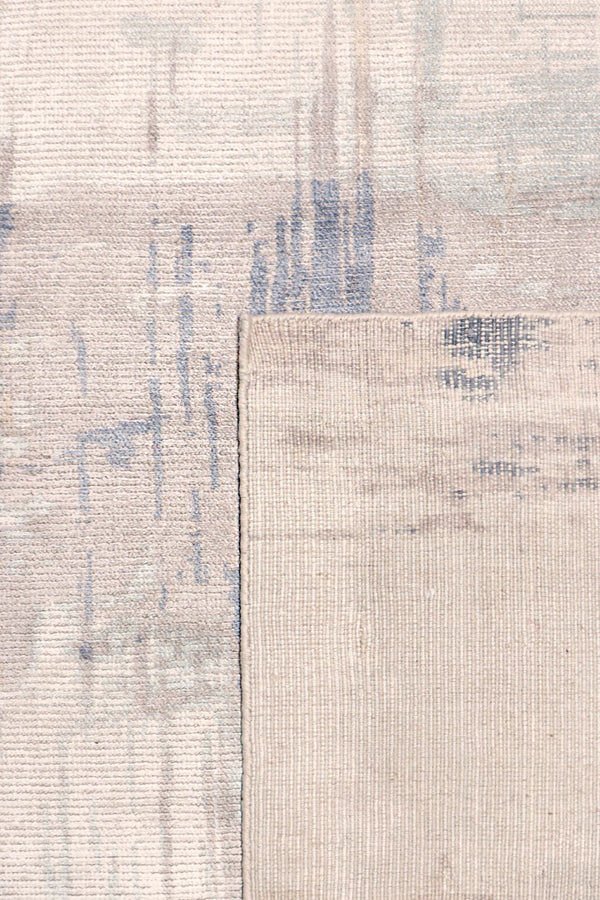 Pasargad Hand-loomed Area Rug - Soft Bamboo Silk & Wool, Perfect For Playrooms And Bedrooms   Pel-17 10x14