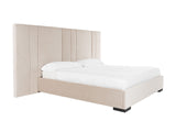 VIG Furniture Modrest Penelope - Modern Grey Velvet Bed VGVCBD2312