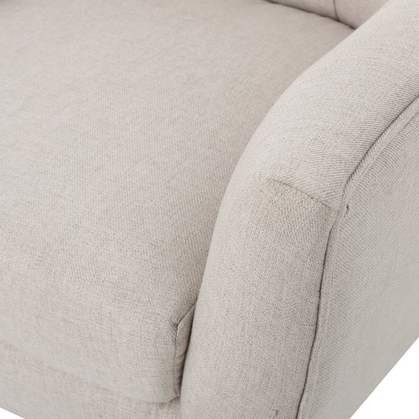 English Elm Club Chair Tufted Back Rubberwood Legs Mid-century Modern Accent Seat for Living Rooms 60751.00WET
