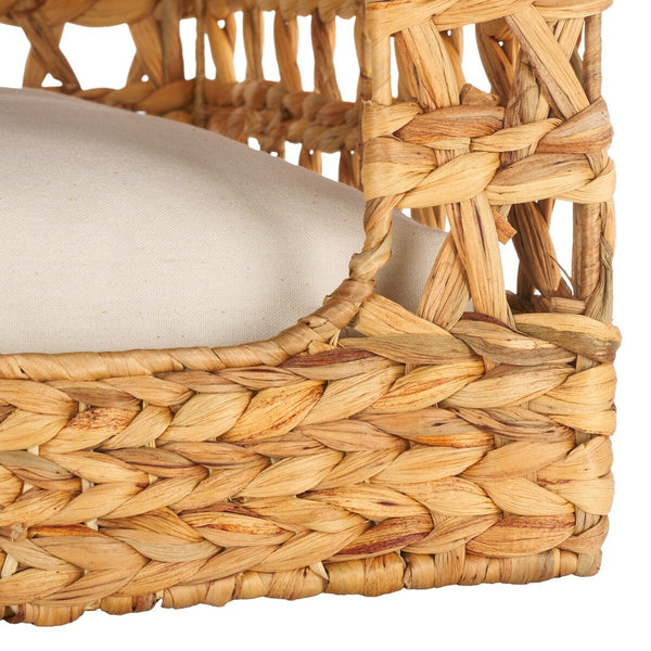 Safavieh Ivie Pet Bed with Cushion Beige / Natural PET1801A