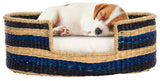 Safavieh Elyon Pet Bed with Cushion Beige / Natural / Black / Blue PET1803A