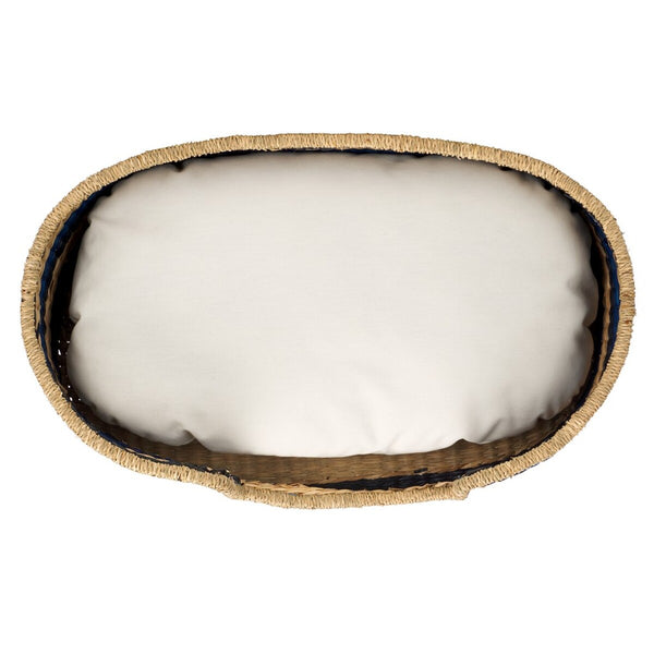 Safavieh Elyon Pet Bed with Cushion Beige / Natural / Black / Blue PET1803A