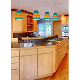 Low Voltage 5'' Wide 1-Light Mini Pendant - Brushed Nickel - Includes LED Bulb PF1000/1-LED-BN-AS Elk Lighting