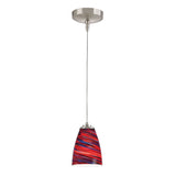 Low Voltage 5'' Wide 1-Light Mini Pendant - Brushed Nickel PF1000/1-MR16-BN-RT Elk Lighting