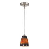 Low Voltage 5'' Wide 1-Light Mini Pendant - Brushed Nickel PF1000/1-MR16-BN-US Elk Lighting