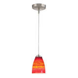 Low Voltage 5'' Wide 1-Light Mini Pendant - Brushed Nickel PF1000/1-MR16-BN-VS Elk Lighting