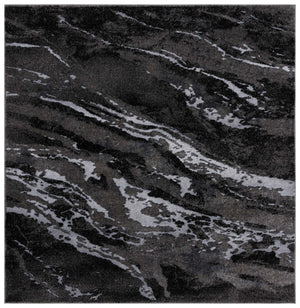 Safavieh Pacific 865 Power Loomed Contemporary Rug Grey / Black PFC865J-9