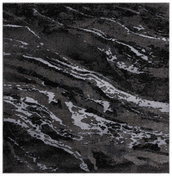 Safavieh Pacific 865 Power Loomed Contemporary Rug Grey / Black PFC865J-9