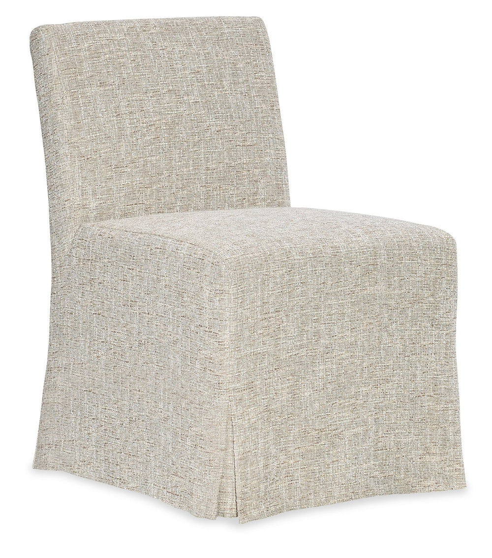 Hooker Furniture Commerce and Market Ren Upholstered Skirted Dining Chair in Performance Fabric 7228-75026-481