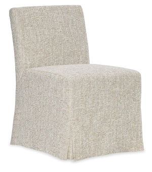 Hooker Furniture Commerce and Market Ren Upholstered Skirted Dining Chair in Performance Fabric 7228-75026-481