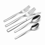 Lenox Oneida Strathmoor 20 Piece Everyday Flatware Set, Service for 4 Metallic, STAINLESS METAL B1060020AL21