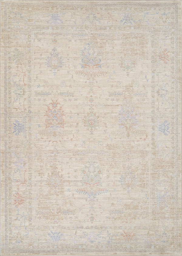 Pasargad Home Turkish Amber Traditional Beige Area Rug - Timeless Elegance For Any Space   Pfh-09 9x12
