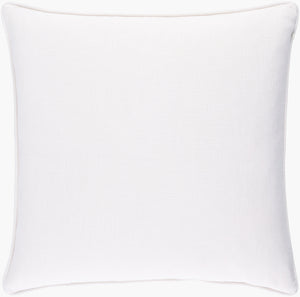 Surya Painterly Florals Accent Pillow 18"L X 18"W - Vibrant Cotton Decor For Updated Traditional Style Off,White Cotton,Cotton Pfl003-1818