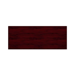 Homelegance By Top-Line Maude Wood Scroll Sofa Table Red Veneer