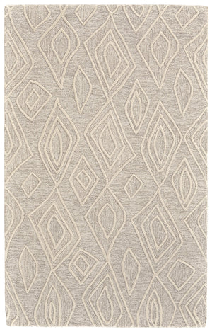 Feizy Rugs Enzo Hand-tufted Wool Diamond Area Rug - Chic, Stain-resistant & High-traffic Friendly Design Tan,Ivory Wool 7428738fivynatg99