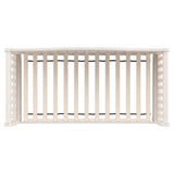 Homelegance By Top-Line Esteban Traditional Wood Slat Daybed White Rubberwood