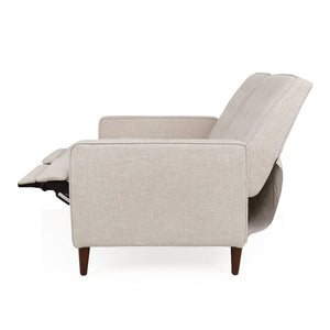 English Elm Christopher Knight Home® - DOUBLE Recliner Fabric Sofa with Plush Cushions and Space-Saving Design for Living Rooms, 49"L Wheat 72478.00FWHEAT
