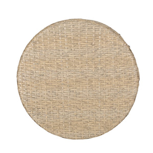 English Elm Christopher Knight Home® - BRUCE Rattan Side Table with Wicker Weave Top, Boho Outdoor Accent, Durable Polyethylene, 19.75" H Brown 70418.00LBRN