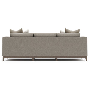 Bernhardt Bernhardt Noel Oversized 100" Fabric Sofa - Plush Upholstery, Tapered Wood Legs, Made-To-Order P7327B