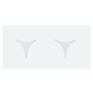 Bernhardt Bernhardt Abbott Sculptural Glass Dining Table With Polished Stainless Steel Pedestals, 100" Luxury K1529