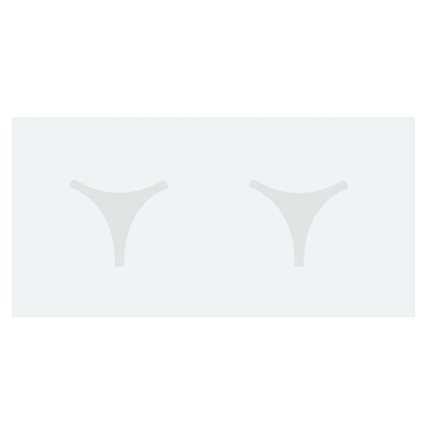 Bernhardt Bernhardt Abbott Sculptural Glass Dining Table With Polished Stainless Steel Pedestals, 100" Luxury K1529