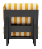 Shoreline Accent Chair Yellow 704042 Zuo Modern