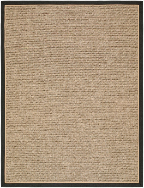 Livabliss Paragon Flatweave Polypropylene Area Rug Farmhouse Style for Living and Dining Rooms Tan, Gray 6'6" x 6'6" Square PGR2301-66SQ