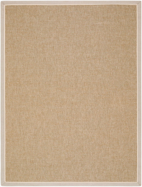 Livabliss Paragon Flatweave Polypropylene Area Rug Farmhouse Style for Large Living Rooms Tan, Taupe 6'6" x 9' PGR2304-669