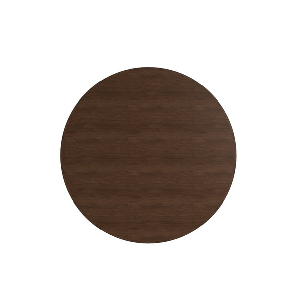 A.R.T. Furniture Verge Round Dining Table - Handcrafted Walnut Finish with Extensible Design for Modern Homes & Gatherings 337225-1960