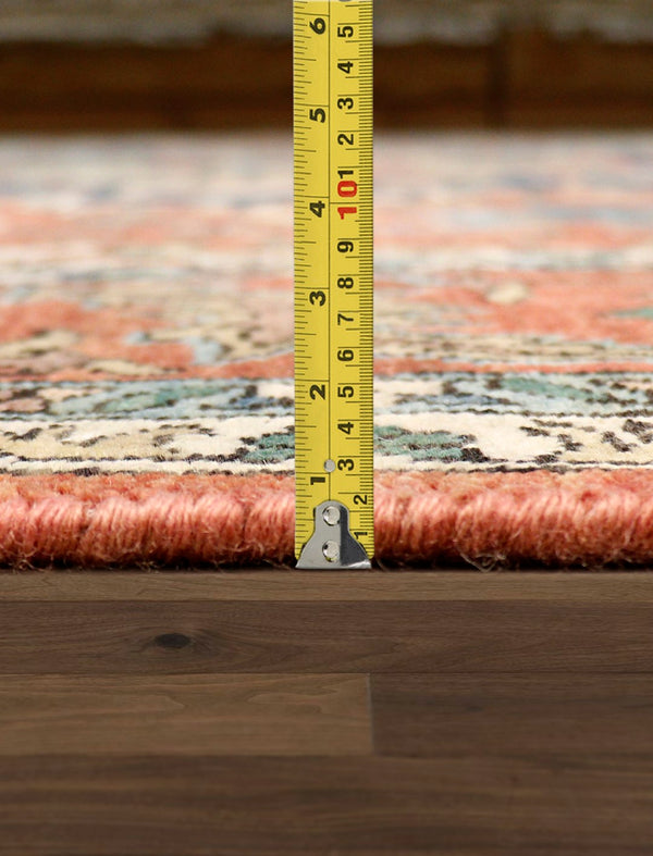 Pasargad Home Serapi Collection Hand-knotted Wool Area Rug In Elegant Rustic Earth Tones   Ph-6 12x15