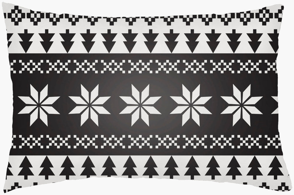 Livabliss Snowflake Sweater Knit Lumbar Pillow Cozy Winter Accent for Sofa Bed or Chair PHDSW001-1424