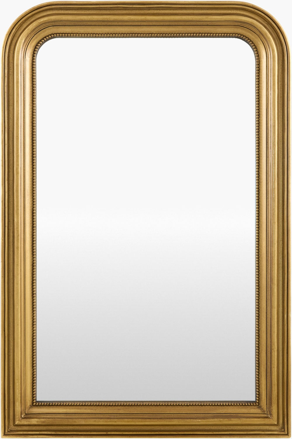 Livabliss Phillipe Traditional Molded Frame Mantel Mirror for Fireplace or Entryway Walls Gold 36"H x 24"W x 2"D PHIL001-3624
