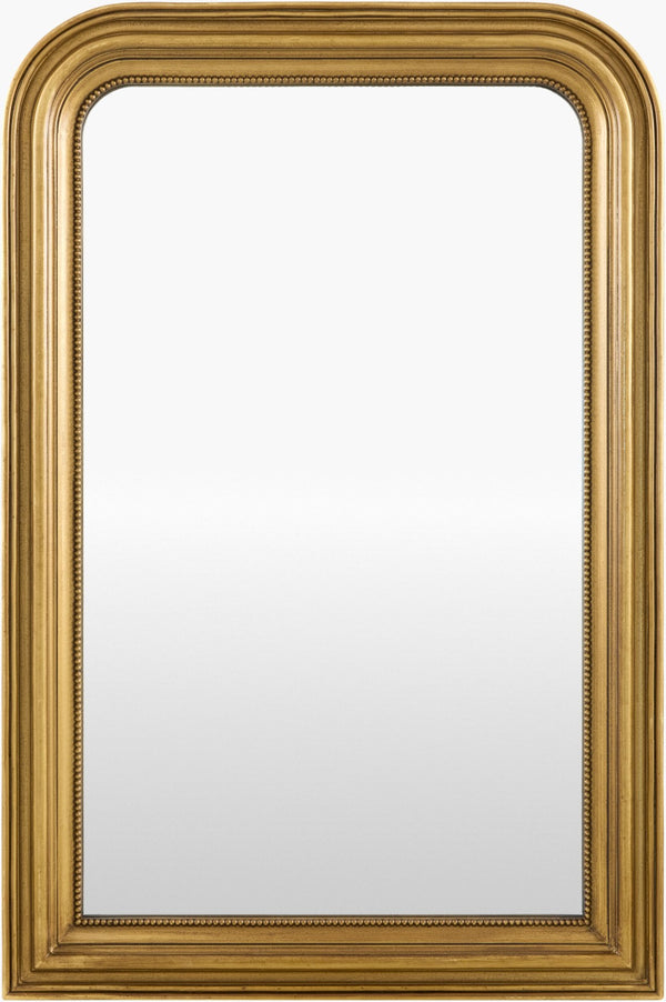 Livabliss Phillipe Traditional Molded Frame Mantel Mirror for Fireplace or Entryway Walls Gold 36"H x 24"W x 2"D PHIL001-3624