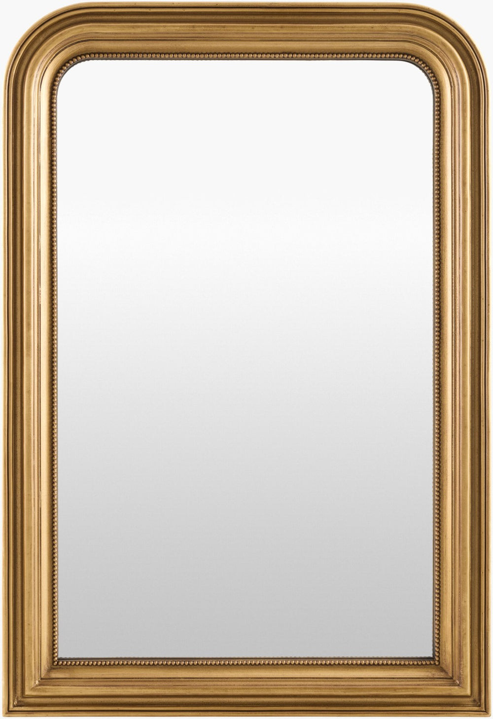 Livabliss Phillipe Traditional Molded Frame Mantel Mirror for Fireplace or Entryway Walls Gold 36"H x 24"W x 2"D PHIL001-3624