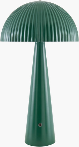 Livabliss Phileas Cordless Felt and Metal Accent Lamp for Nightstand Console or Modern Desk PHL-004