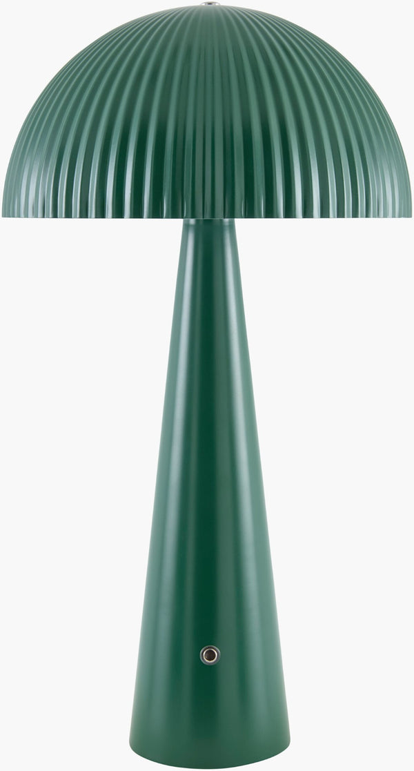 Livabliss Phileas Cordless Felt and Metal Accent Lamp for Nightstand Console or Modern Desk PHL-004