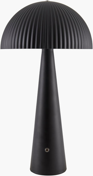 Livabliss Phileas Cordless Felt and Metal Table Lamp Minimalist Portable Light for Any Room PHL-008