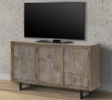 Parker House Crossings - Casablanca 57 In. TV Console Driftwood Solid Mango CSB#57