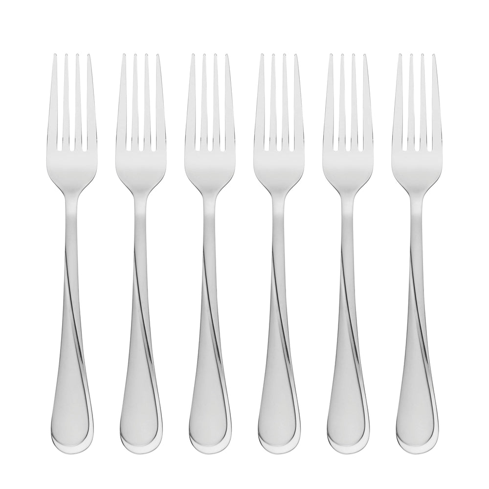 Lenox Cambridge Gravity Sand Dinner Forks, Set of 6 NO COLOR METAL 4216G6HCCB03