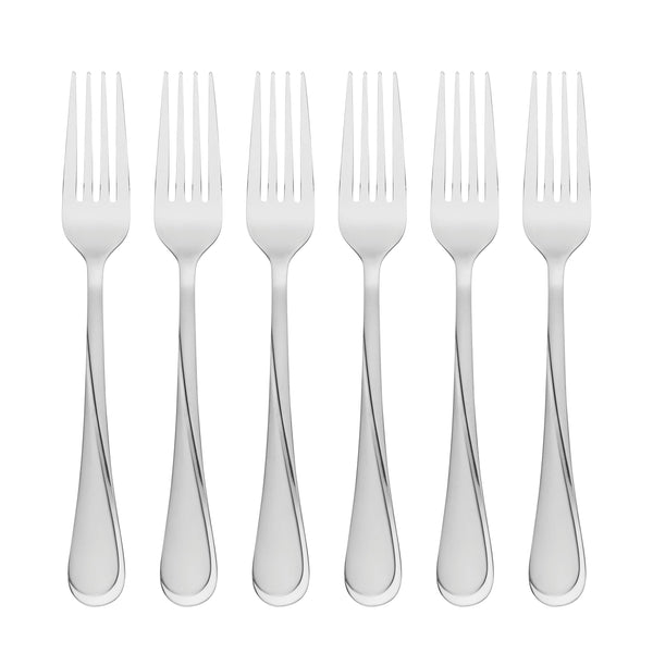 Lenox Cambridge Gravity Sand Dinner Forks, Set of 6 NO COLOR METAL 4216G6HCCB03